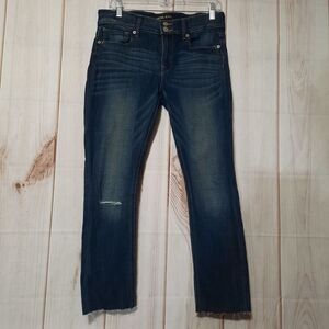 Express Jeans Ladies 6 Cropped Leggings raw hem‎